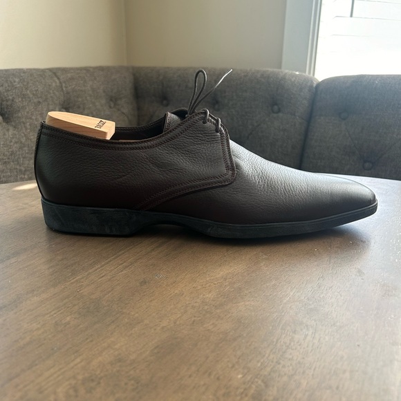 Bally Men's Leather Derby Shoe - Picture 6 of 6